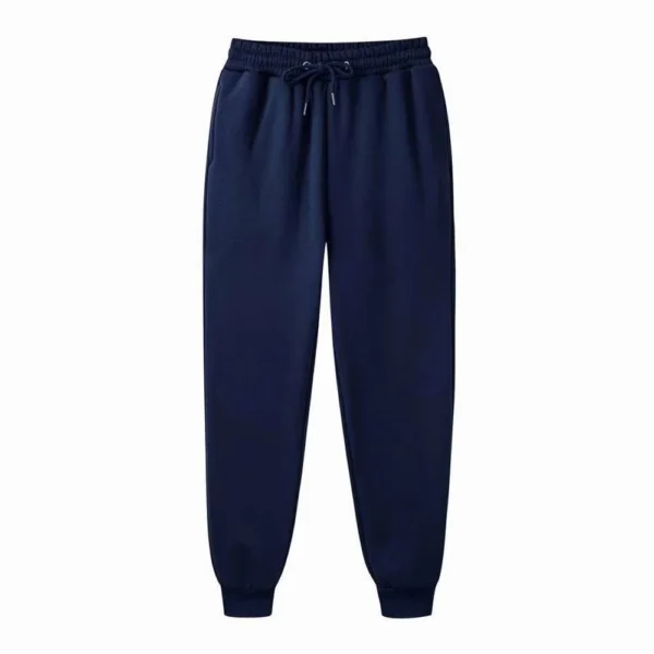 Men's Sweatpants Spring Autumn Fleece Pants Sport Long Pants Casual Drawstring Pockets Trousers Oversize Sweatpants For Men - Image 6