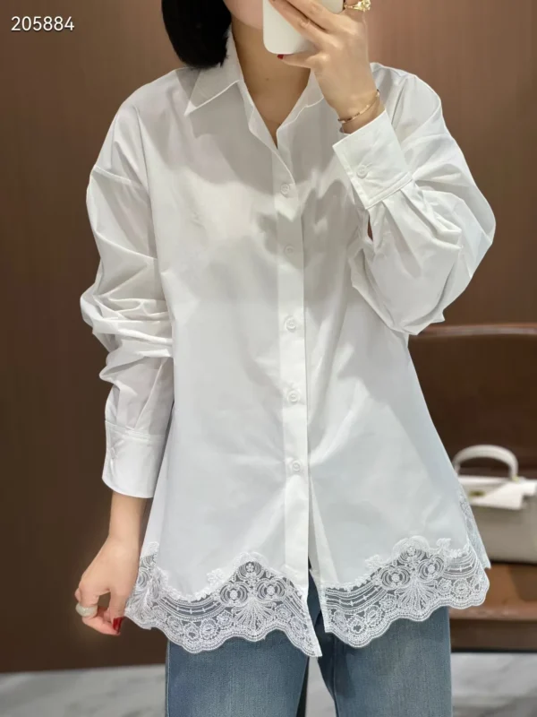 et0769 Fashion women Blouses & Shirts 2025 Popular European Design party style Women's Clothing