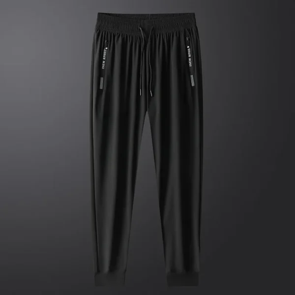 Running Pants Zipper Quick Dry Summer Fishing Outdoor Jogging Sweatpants Men Fitness Trousers Training Sport Long Pant Workout - Image 4