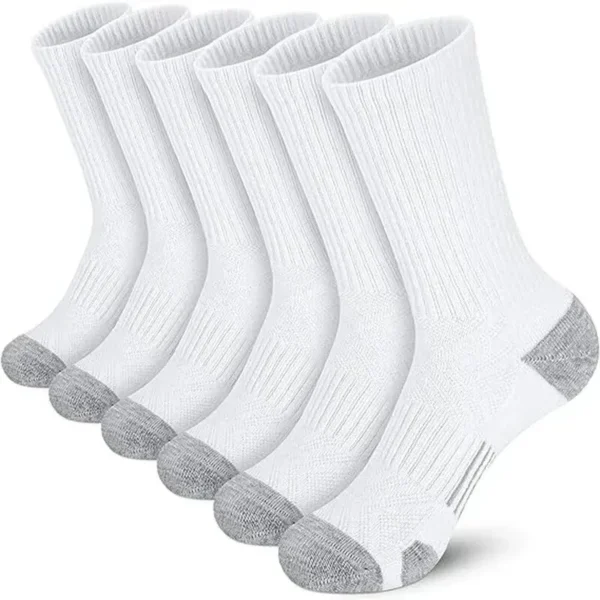 6/12 Pairs Men's Outdoor Gym Socks High Quality Comfortable Soft Ground-Gripping Football Large Size New Style - Image 5