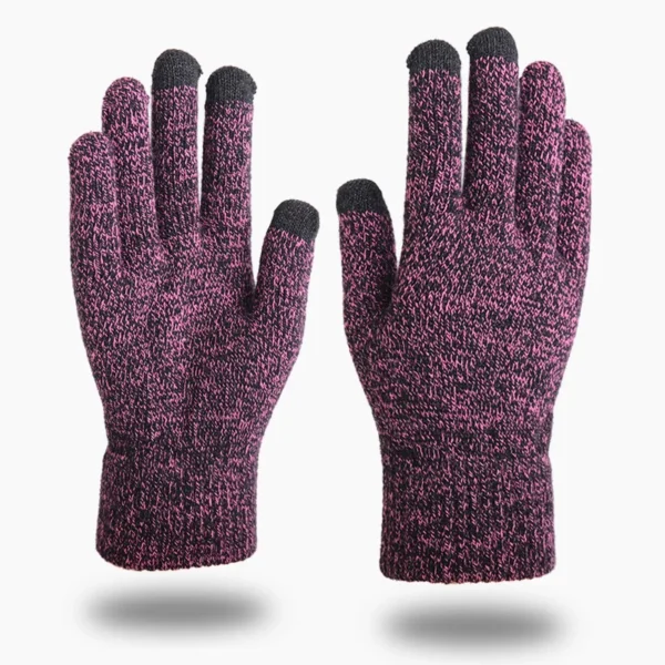 New Winter Men Knitted Gloves Touchscreen High Quality Male Mitten Thicken Warm Wool Cashmere Solid Women Business Gloves Autumn - Image 7