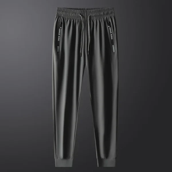 Running Pants Zipper Quick Dry Summer Fishing Outdoor Jogging Sweatpants Men Fitness Trousers Training Sport Long Pant Workout - Image 5