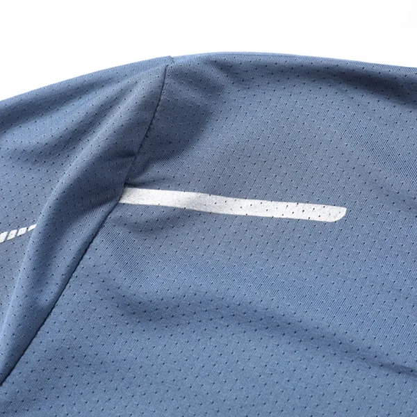 CHRLCK Men's Running Quick Drying T-shirts Breathable Hiking Fishing Tees Soft Elasticity Outdoor Sports Short Shirt Summer - Image 3