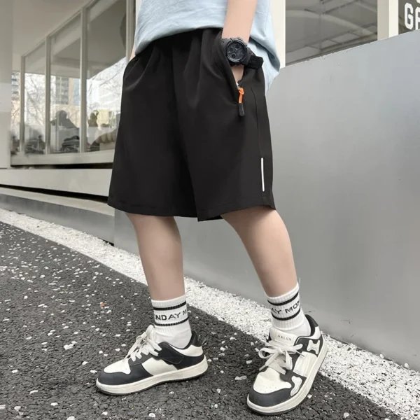 Summer Men Shorts Ice Silk Running Gym Sport Shorts Quick Dry Breathable Beach Short Pant Fitness Jogging Cool Casual Sportswear - Image 6