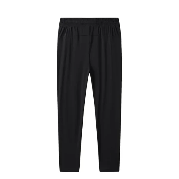 Ice silk trousers men's summer casual high-stretch fat guy plus fat plus size sports pants 5XL-9XL - Image 4