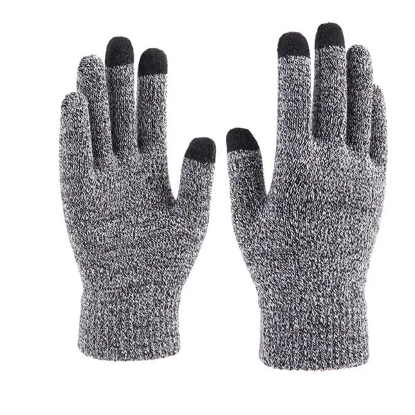 New Winter Men Knitted Gloves Touchscreen High Quality Male Mitten Thicken Warm Wool Cashmere Solid Women Business Gloves Autumn - Image 9
